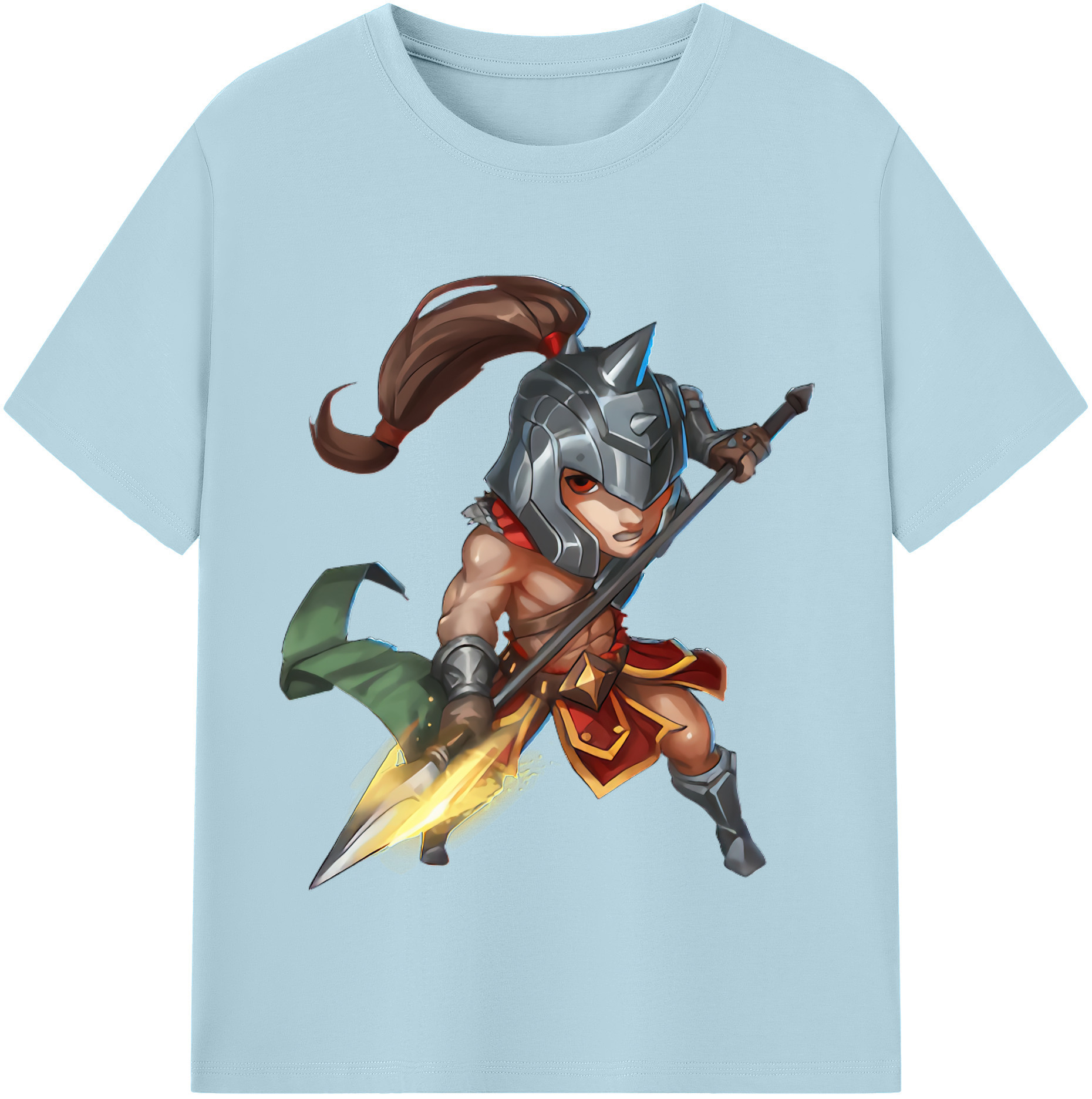 リーグ・オブ・レジェンド League of Legends LOL 綿100％半袖Tシャツ（フロントプリント）